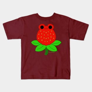 Strawberry Frog Kids T-Shirt